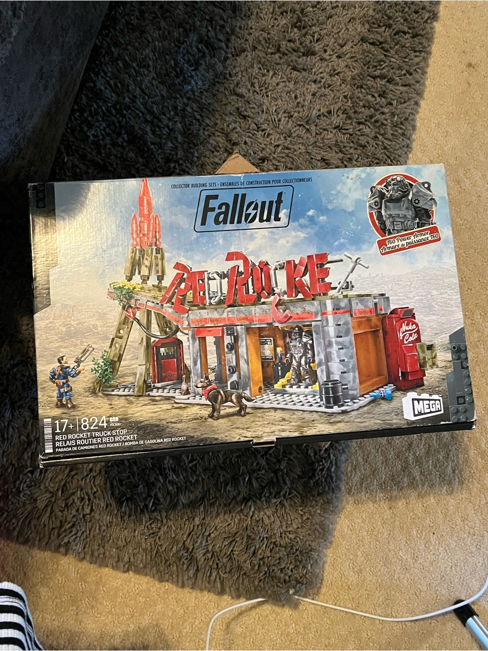 Mattel Fallout Red Rocket Truck Stop Building Set - Collector Set